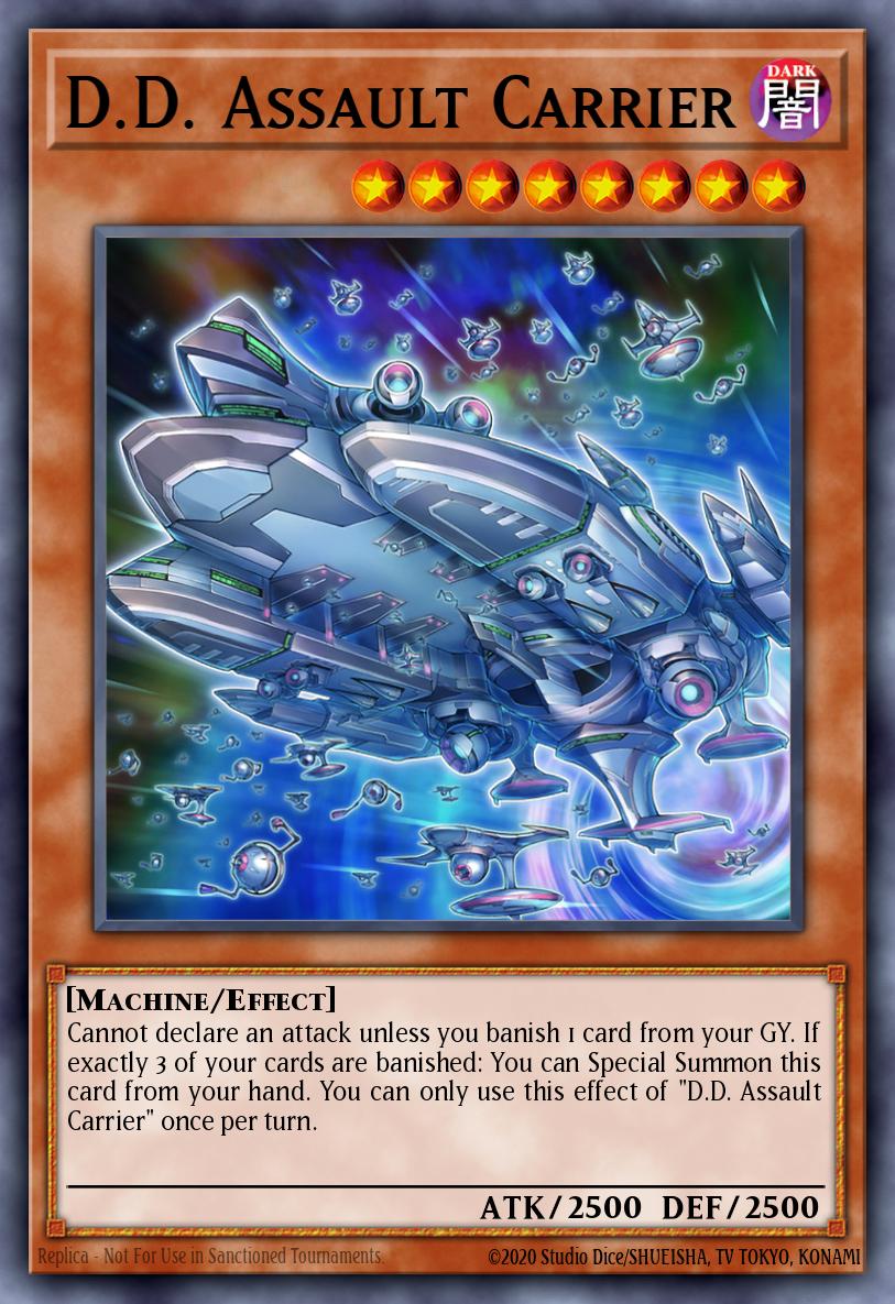 D.D. Assault Carrier Yu-Gi-Oh card