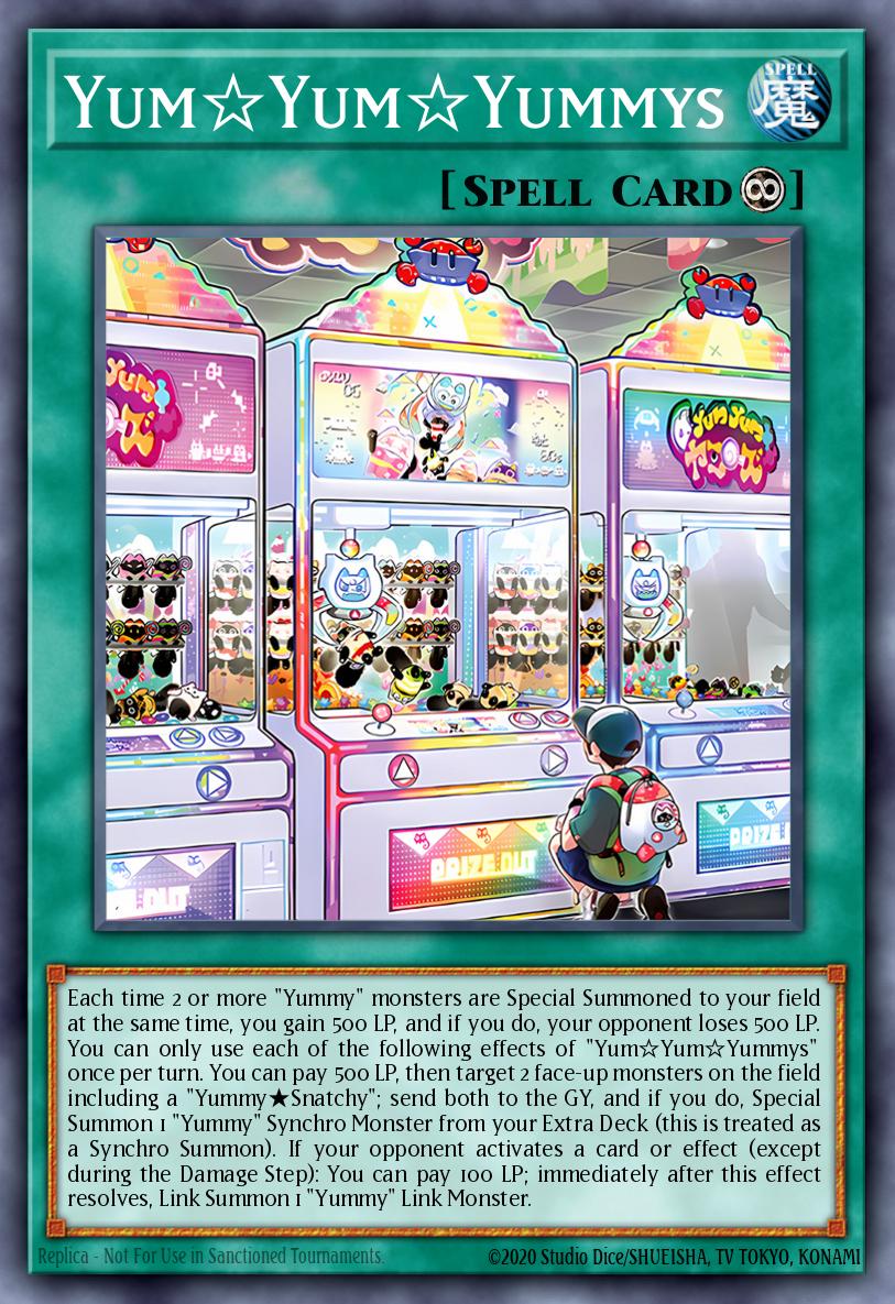 Yum☆Yum☆Yummys Yu-Gi-Oh card