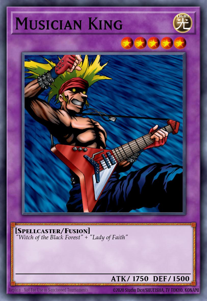 Musician King Yu-Gi-Oh card