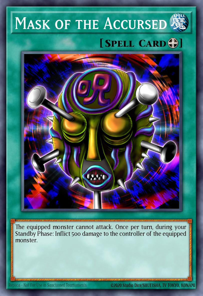 Mask of the Accursed Yu-Gi-Oh card