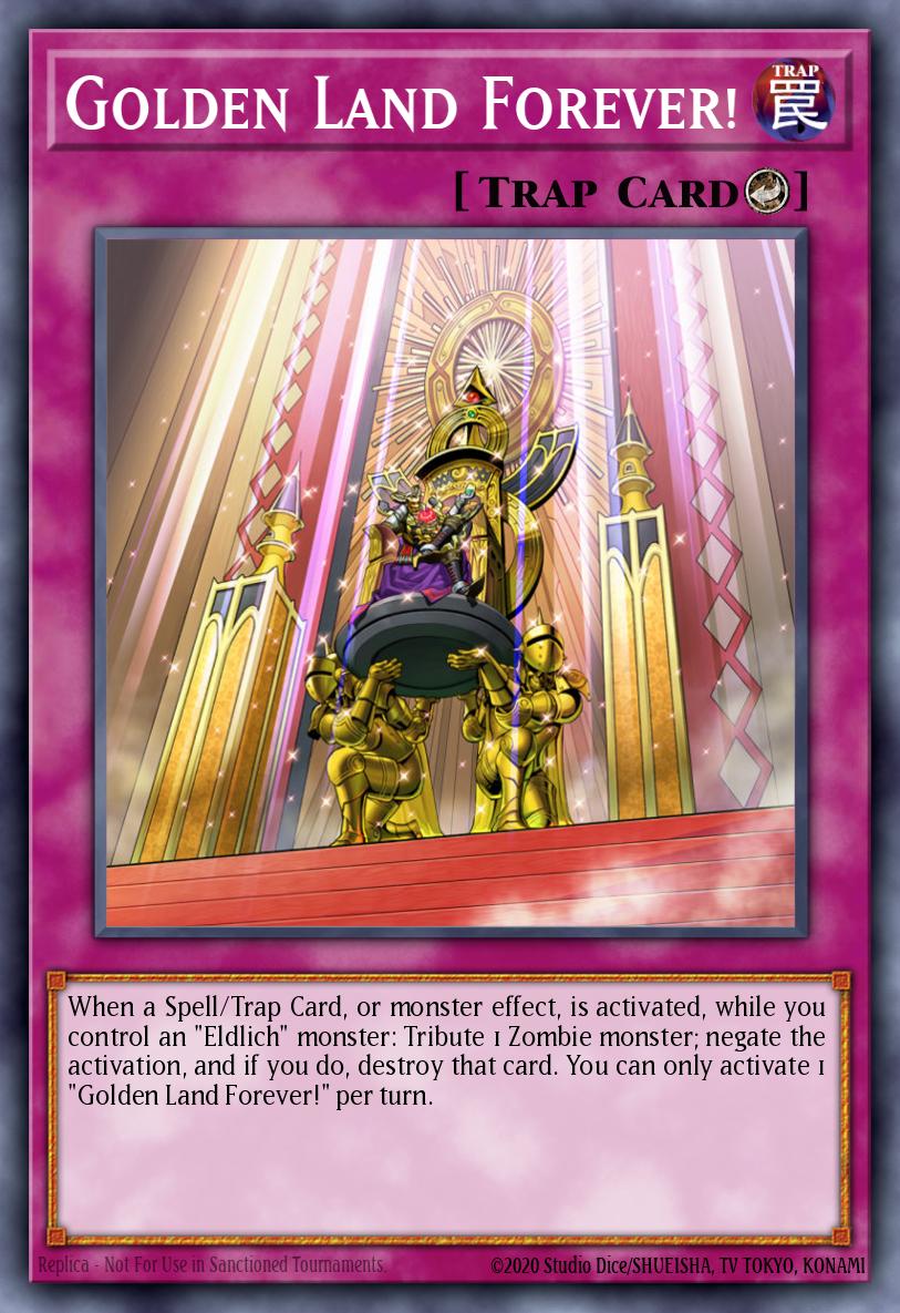 Golden Land Forever! Yu-Gi-Oh card