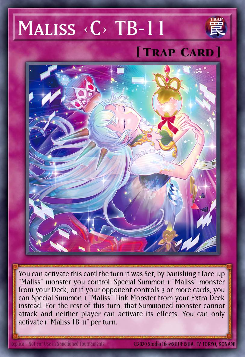 Maliss <C> TB-11 Yu-Gi-Oh card
