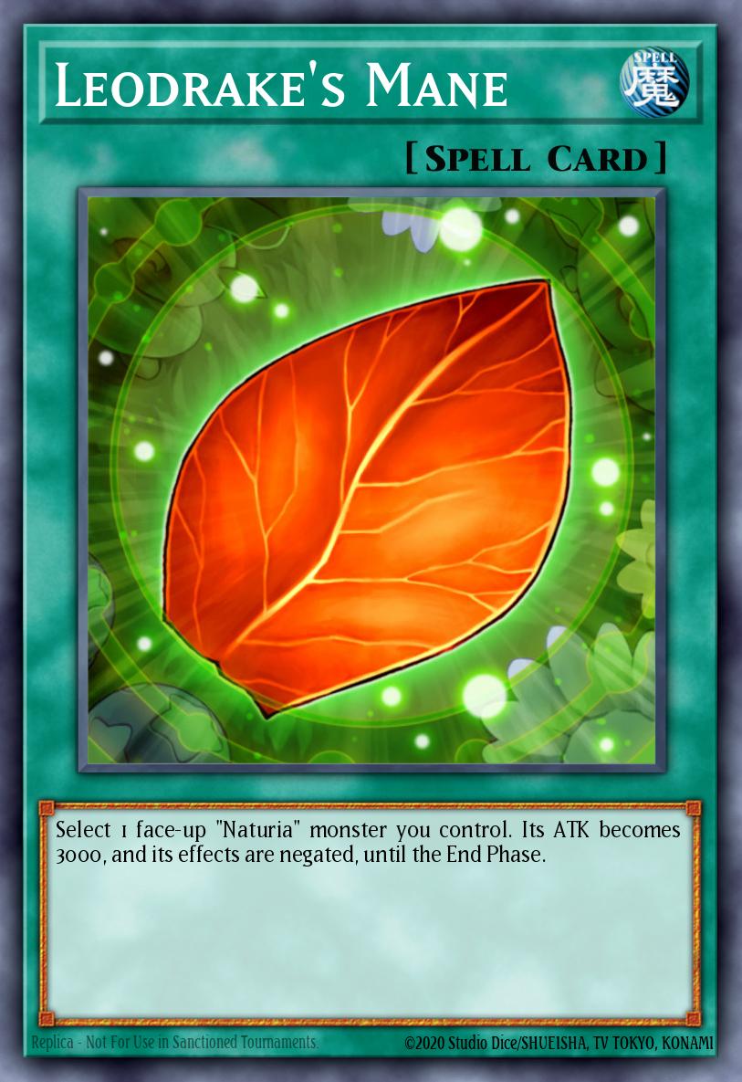 Leodrake's Mane Yu-Gi-Oh card