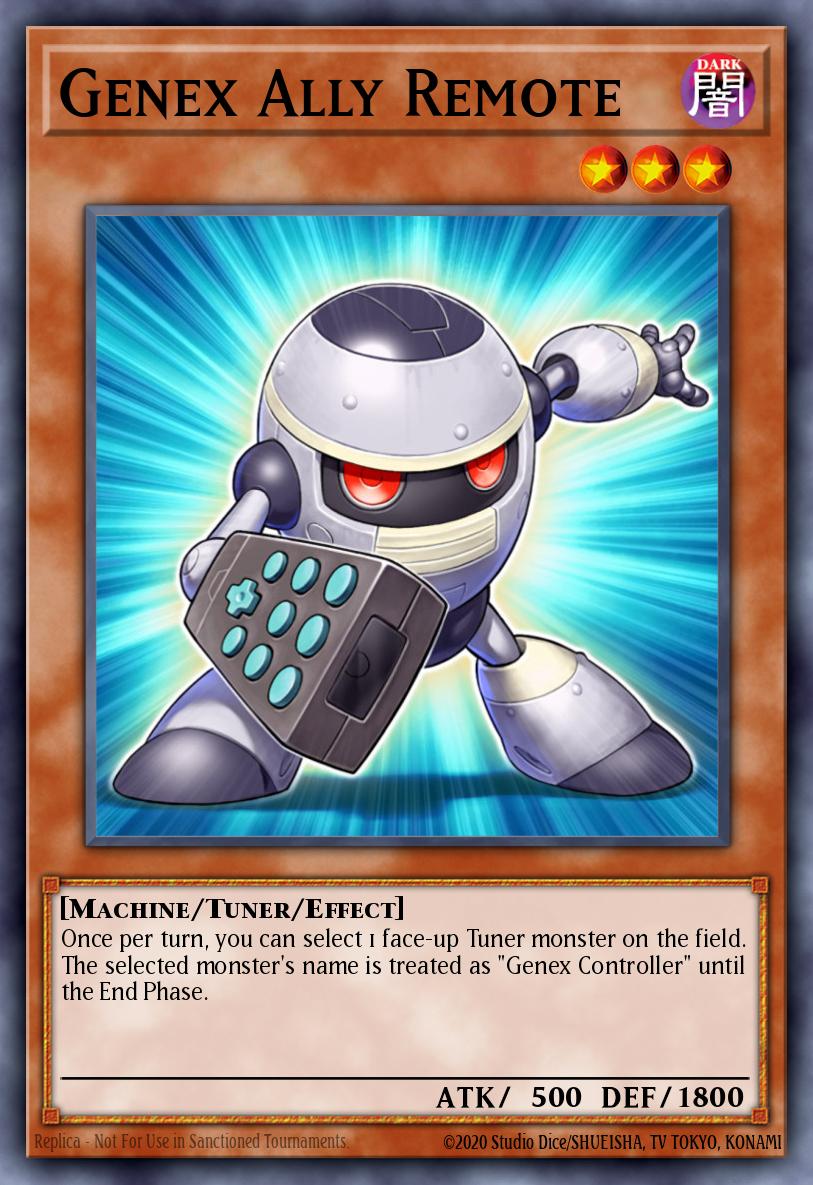 Genex Ally Remote Yu-Gi-Oh card