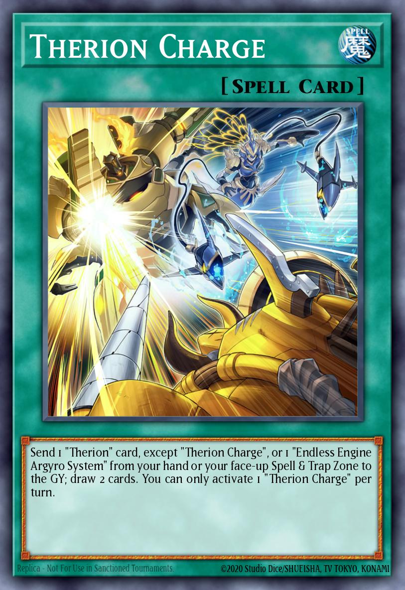 Therion Charge Yu-Gi-Oh card
