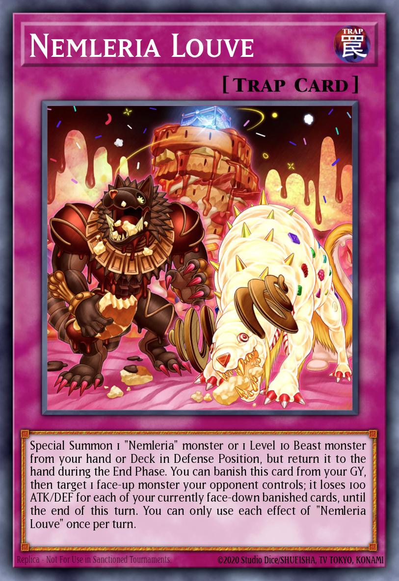 Nemleria Louve Yu-Gi-Oh card