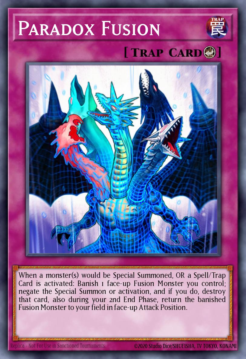 Paradox Fusion Yu-Gi-Oh card