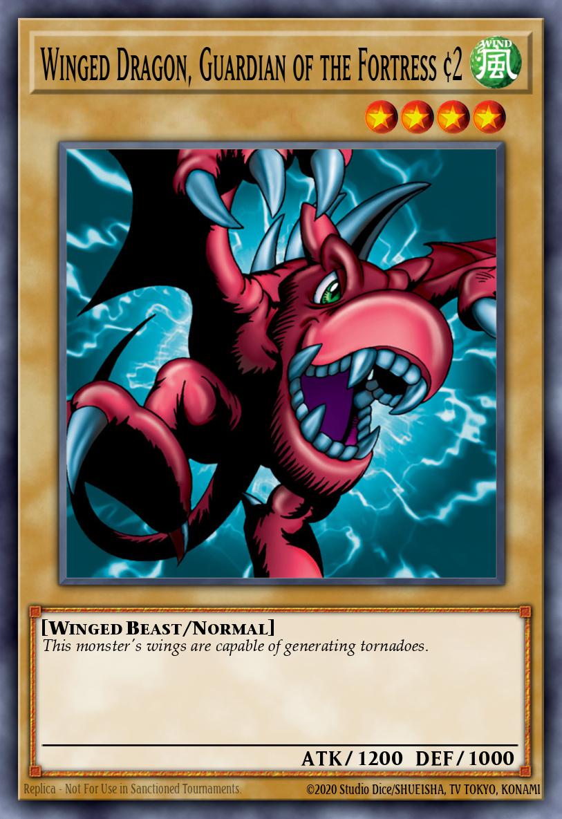 Winged Dragon, Guardian of the Fortress #2 Yu-Gi-Oh card