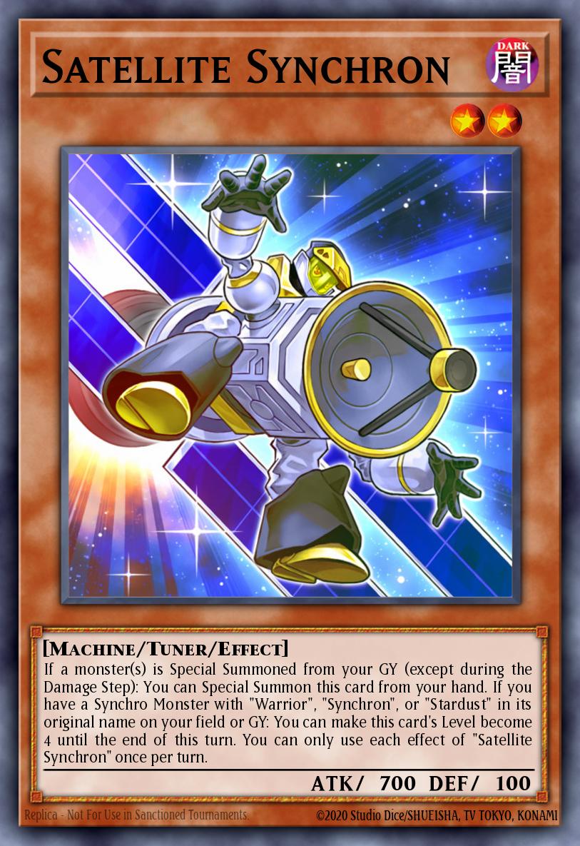 Satellite Synchron Yu-Gi-Oh card