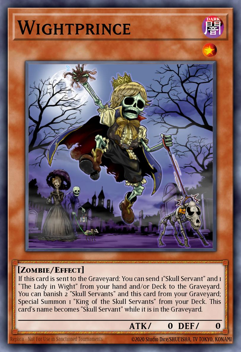 Wightprince Yu-Gi-Oh card