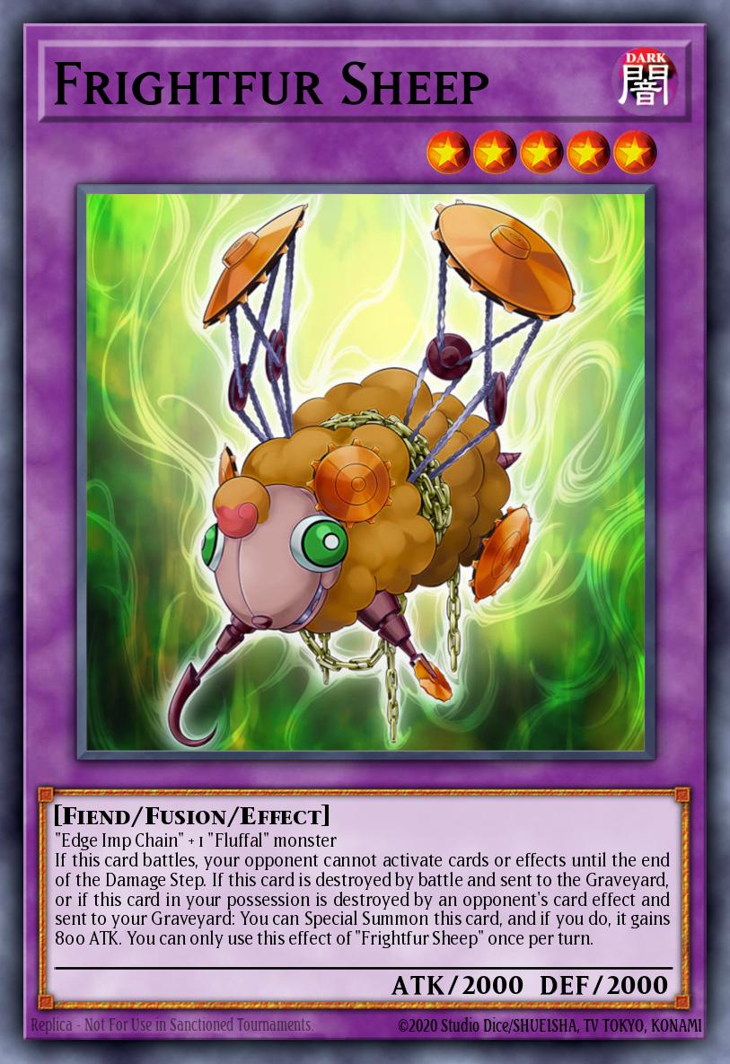 Frightfur Sheep Yu-Gi-Oh card