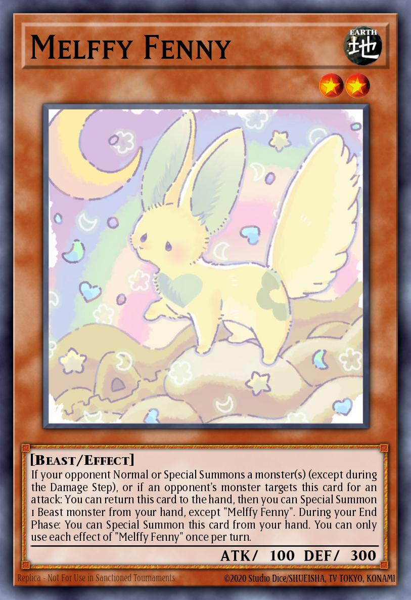 Melffy Fenny Yu-Gi-Oh card