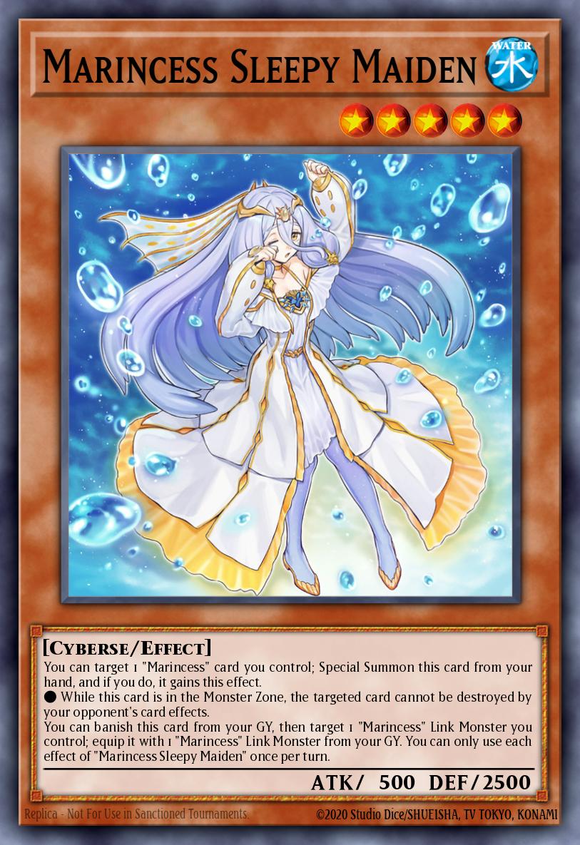 Marincess Sleepy Maiden Yu-Gi-Oh card