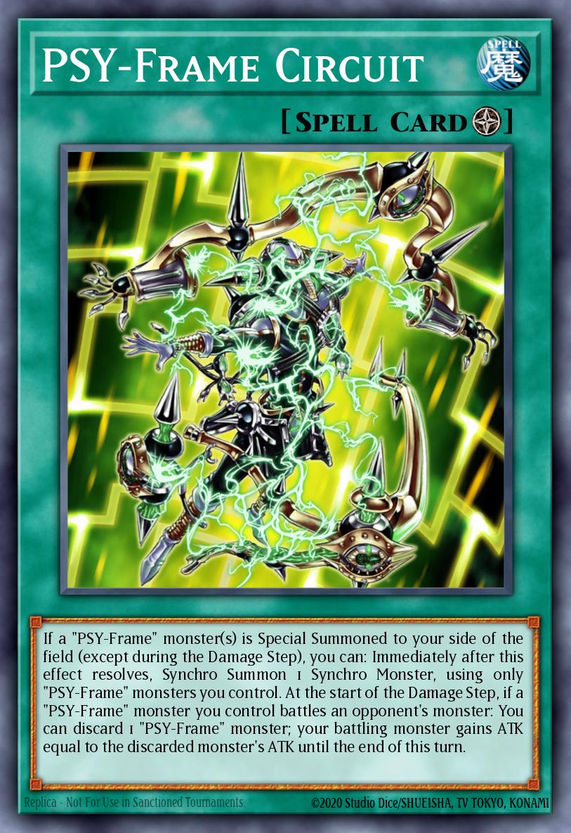 PSY-Frame Circuit Yu-Gi-Oh card