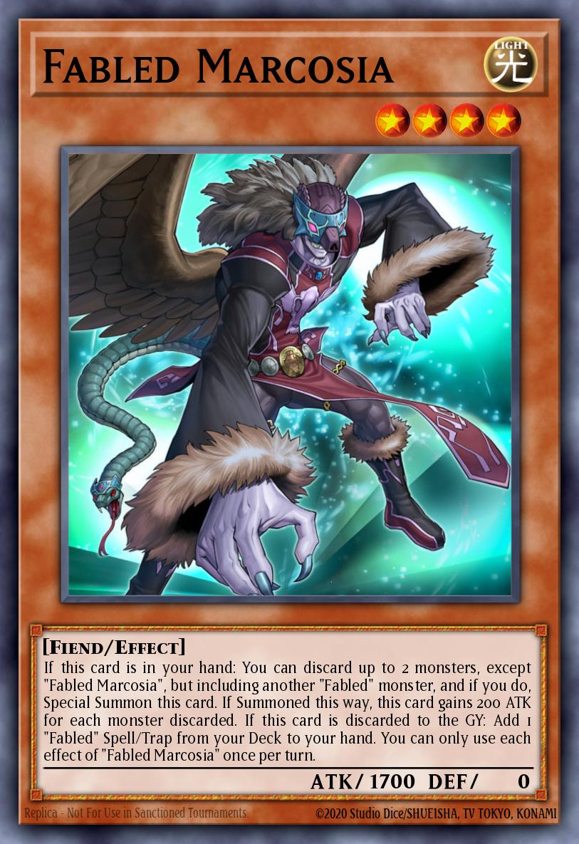 Fabled Marcosia Yu-Gi-Oh card