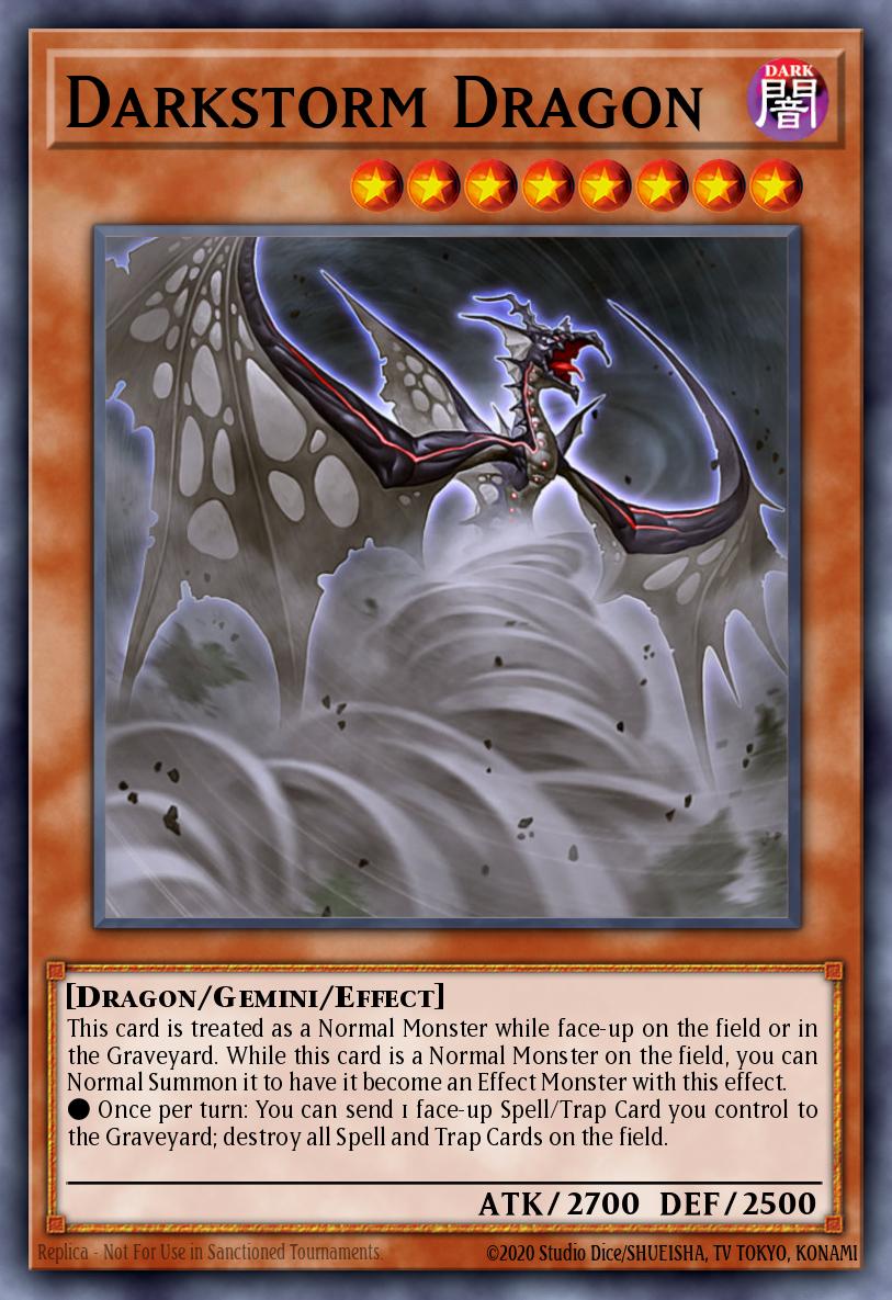 Darkstorm Dragon Yu-Gi-Oh card