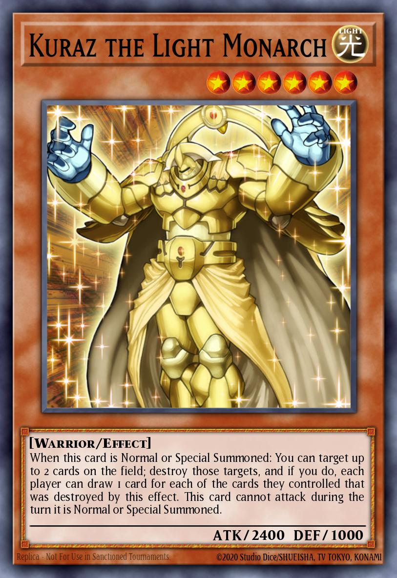 Kuraz the Light Monarch Yu-Gi-Oh card