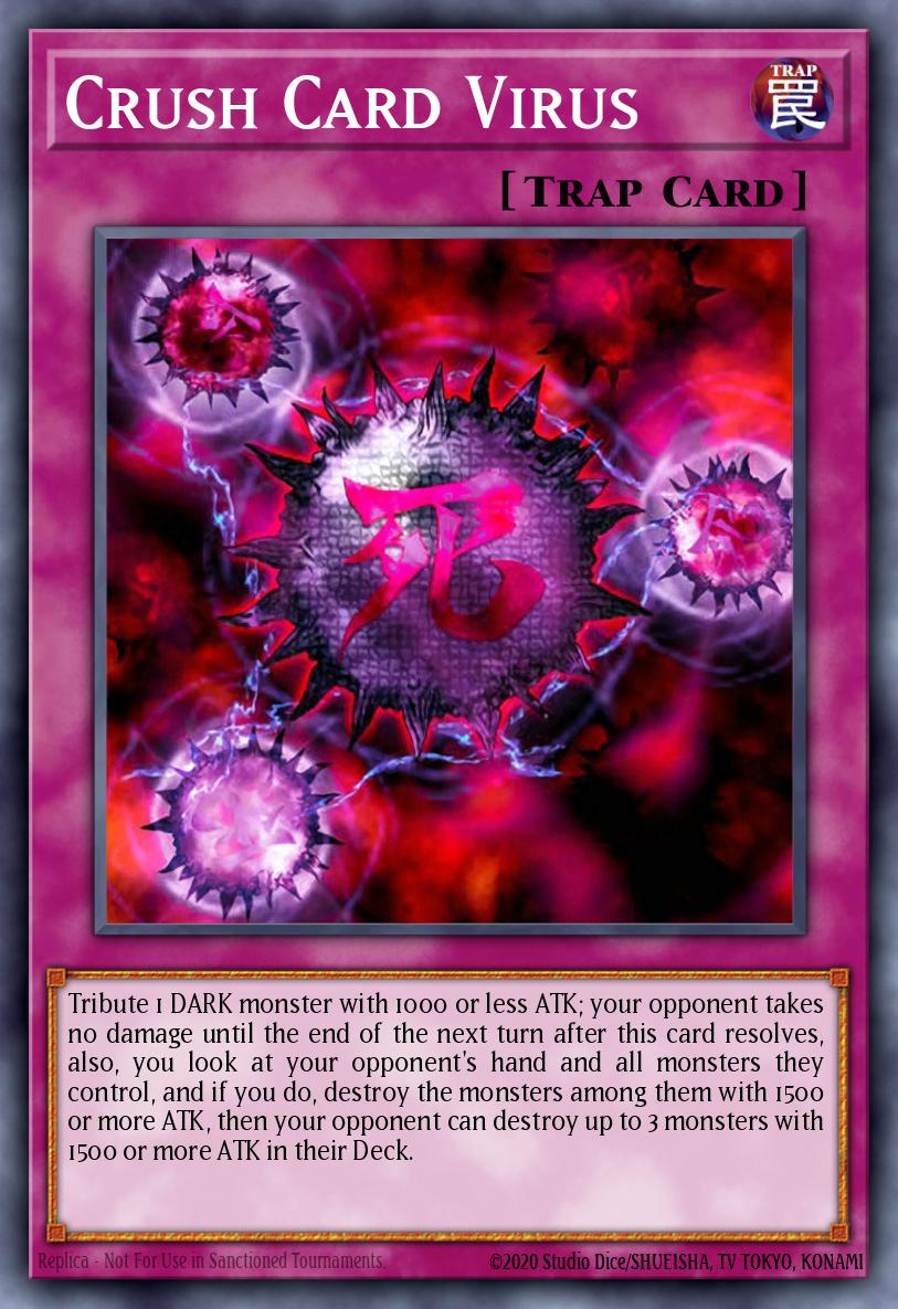 Crush Card Virus Yu-Gi-Oh card