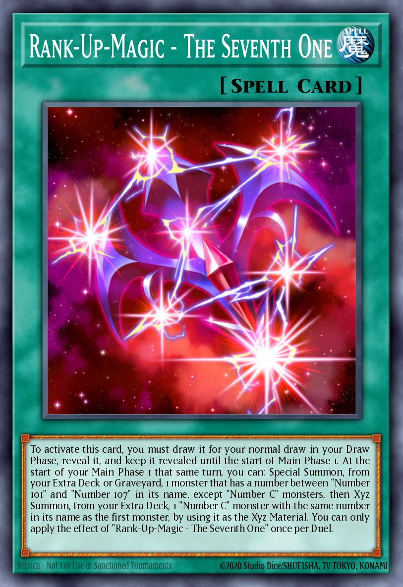 Rank-Up-Magic - The Seventh One Yu-Gi-Oh card