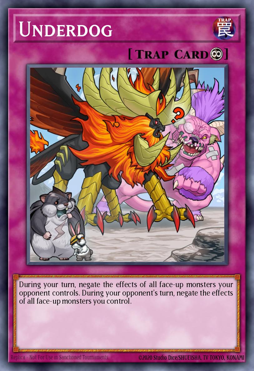 Underdog Yu-Gi-Oh card