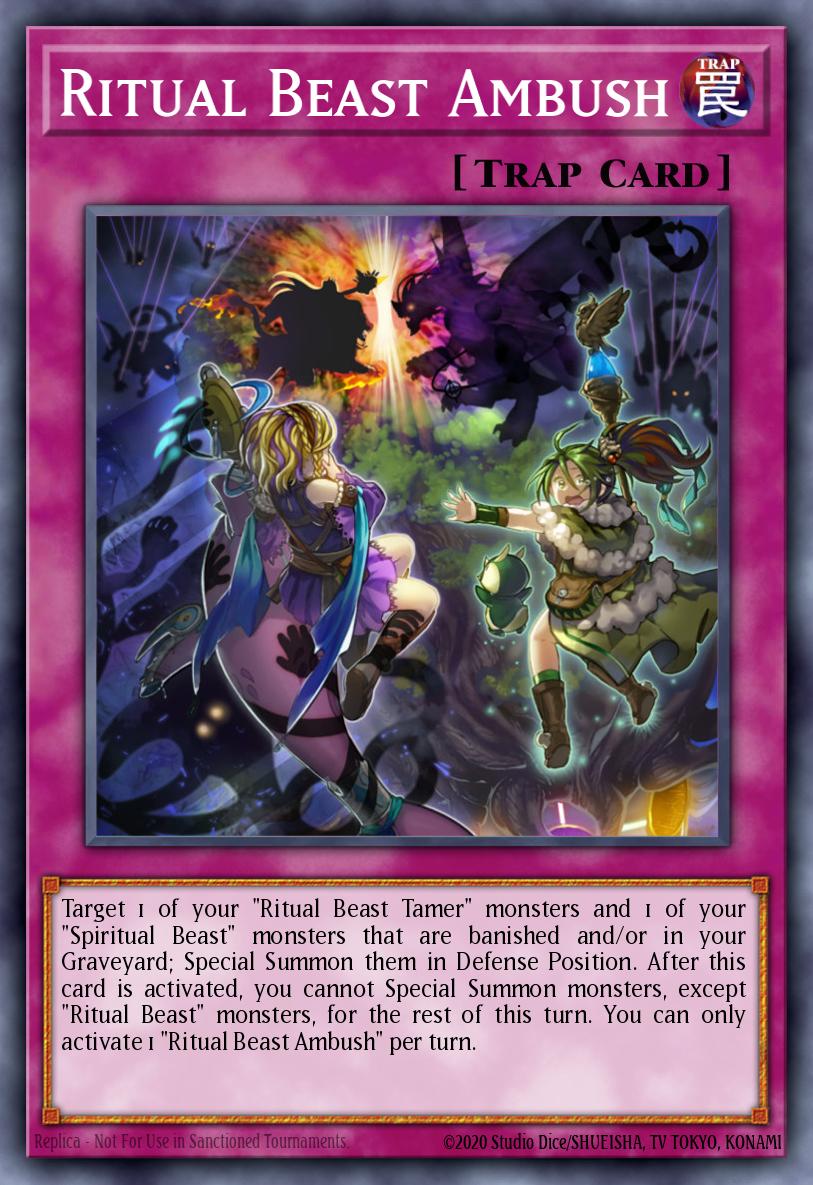 Ritual Beast Ambush Yu-Gi-Oh card