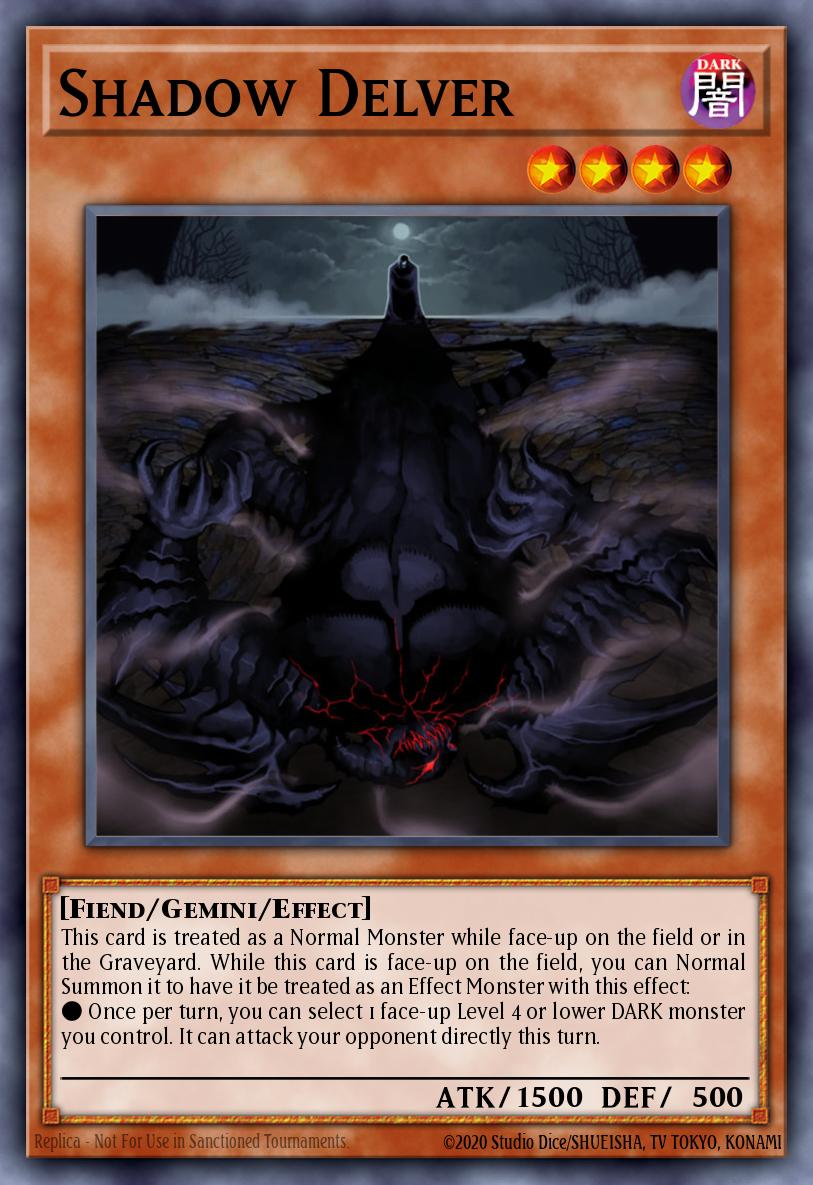 Shadow Delver Yu-Gi-Oh card