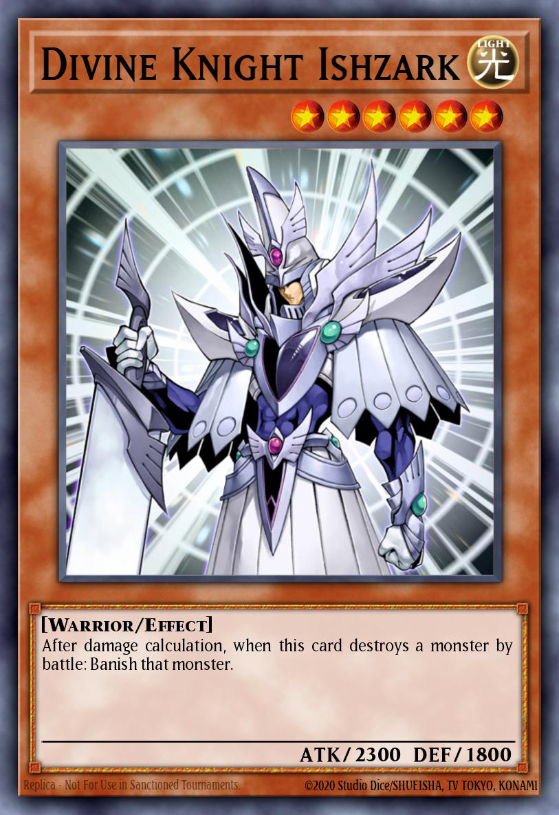 Divine Knight Ishzark Yu-Gi-Oh card