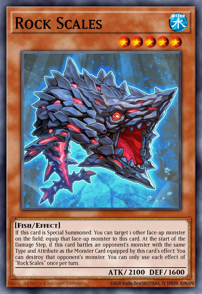 Rock Scales Yu-Gi-Oh card