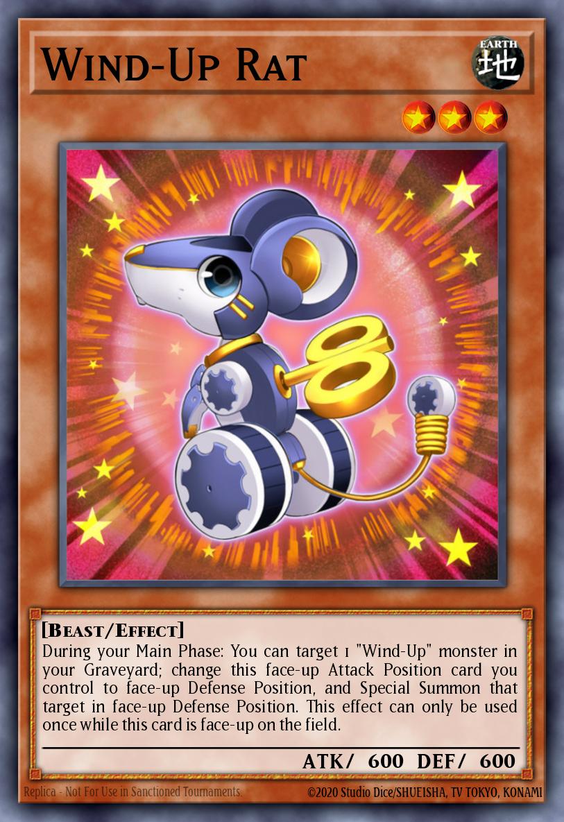Wind-Up Rat Yu-Gi-Oh card