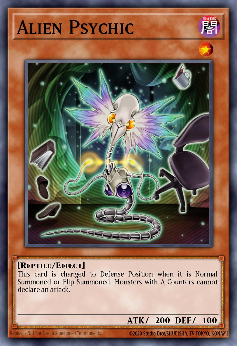 Alien Psychic Yu-Gi-Oh card