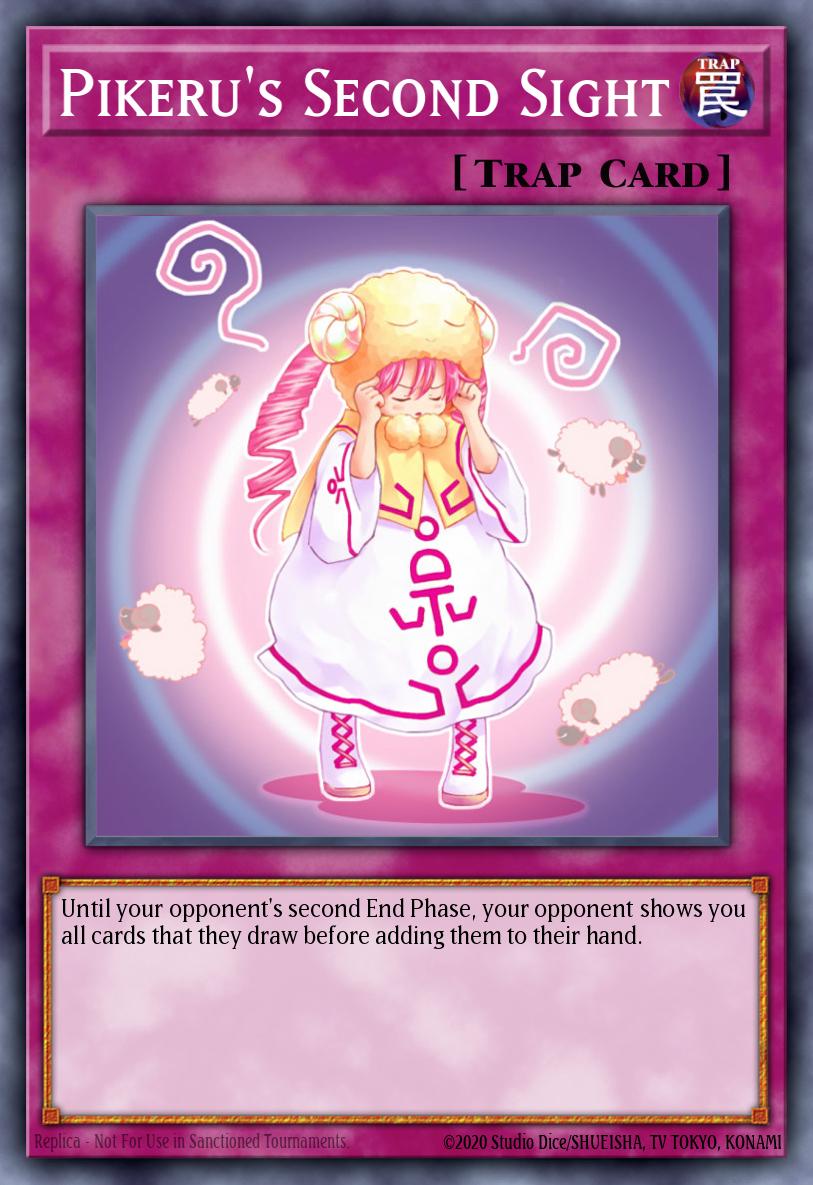 Pikeru's Second Sight Yu-Gi-Oh card