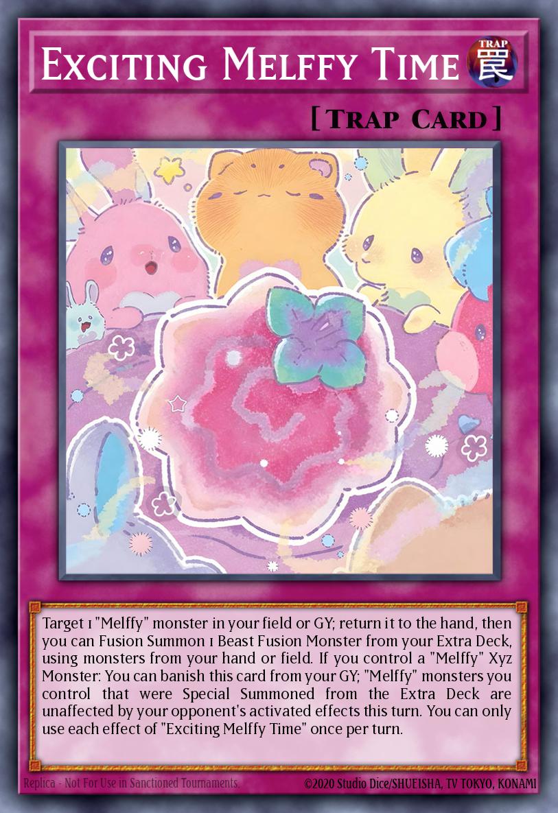 Exciting Melffy Time Yu-Gi-Oh card