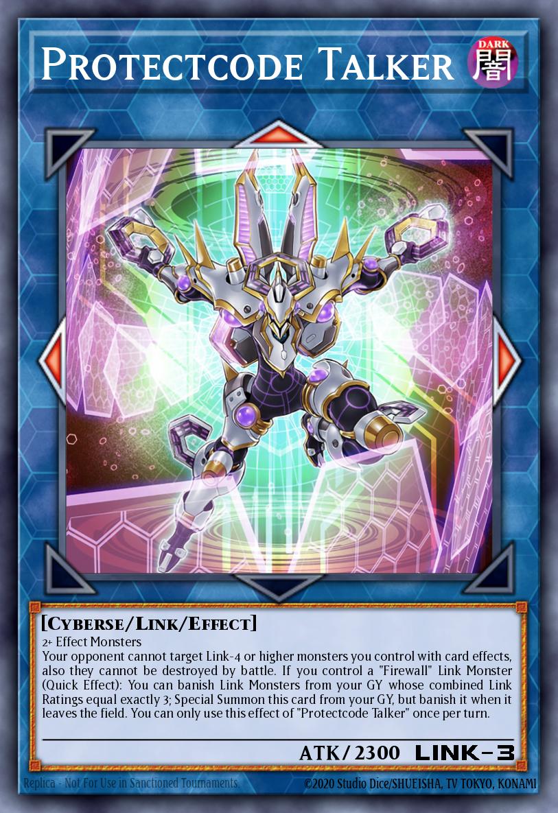 Protectcode Talker Yu-Gi-Oh card