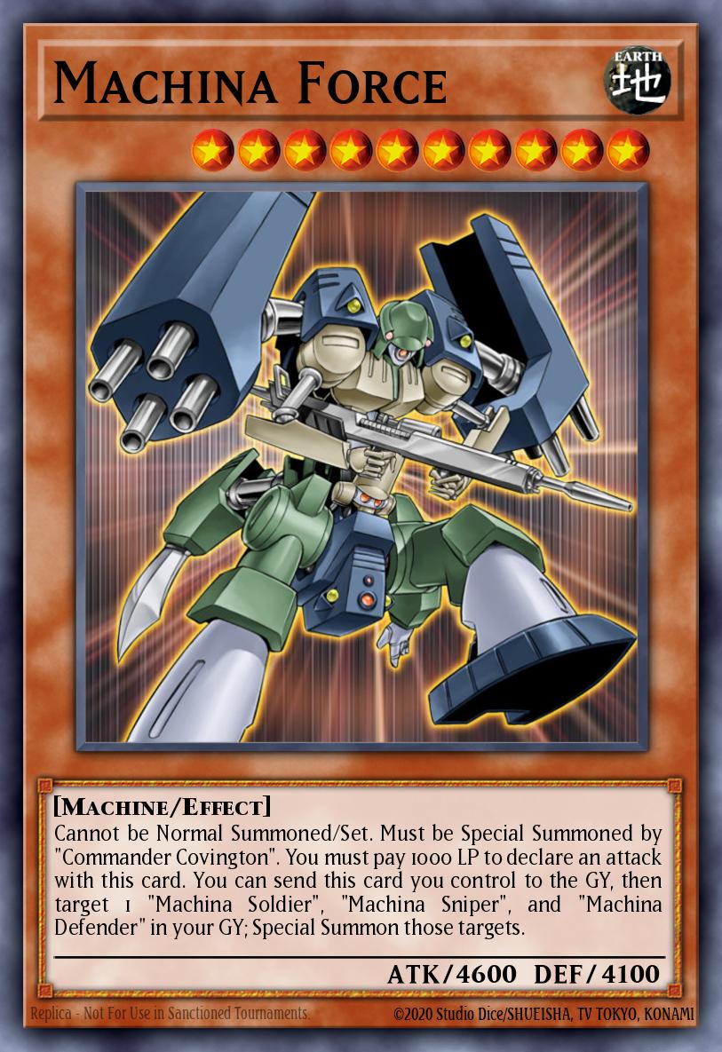 Machina Force Yu-Gi-Oh card