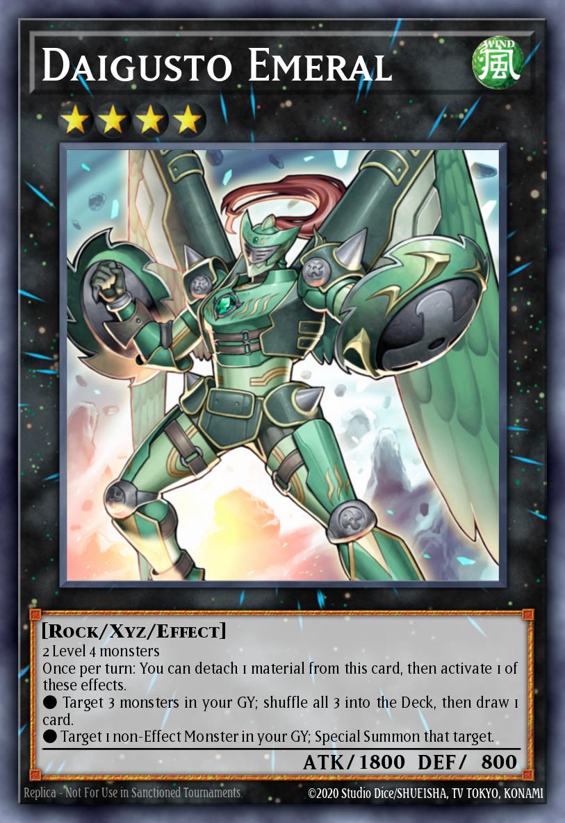 Daigusto Emeral Yu-Gi-Oh card