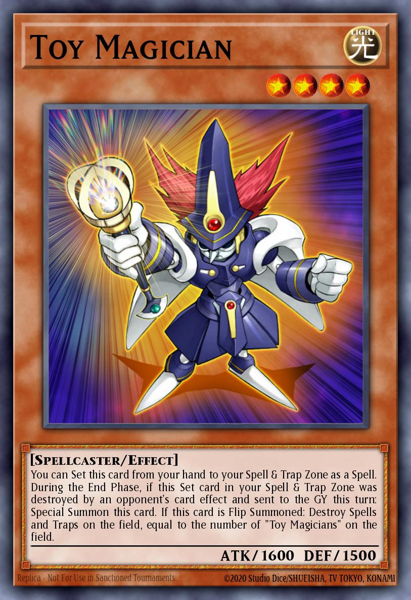 Toy Magician Yu-Gi-Oh card