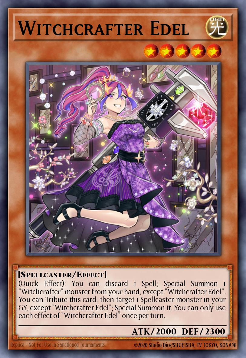 Witchcrafter Edel Yu-Gi-Oh card