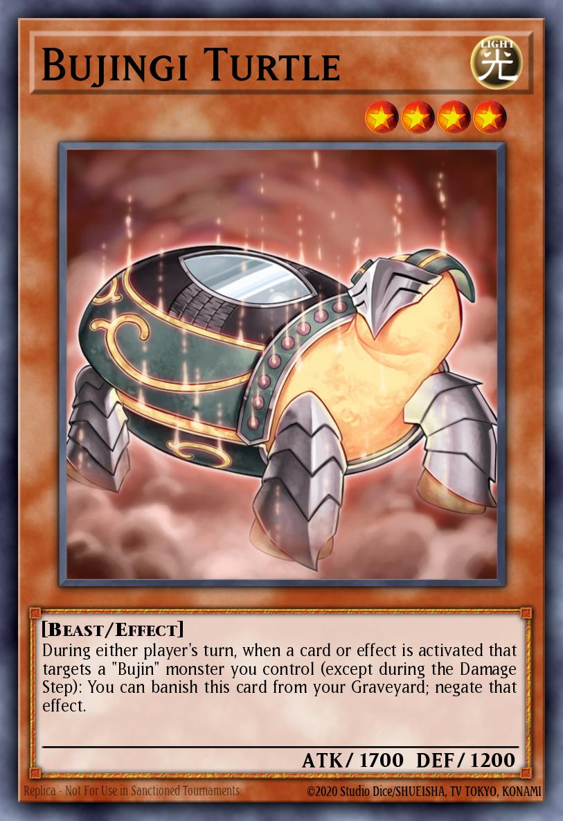 Bujingi Turtle Yu-Gi-Oh card