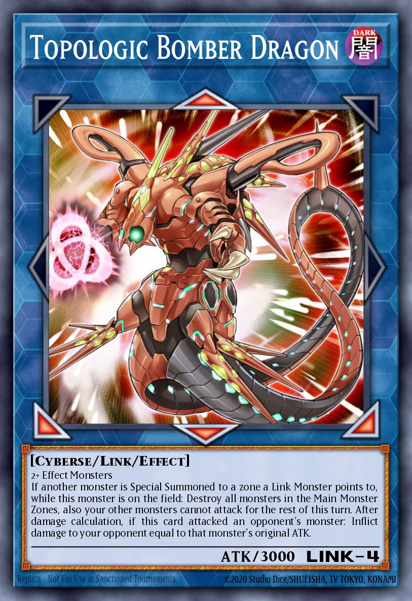 Topologic Bomber Dragon Yu-Gi-Oh card