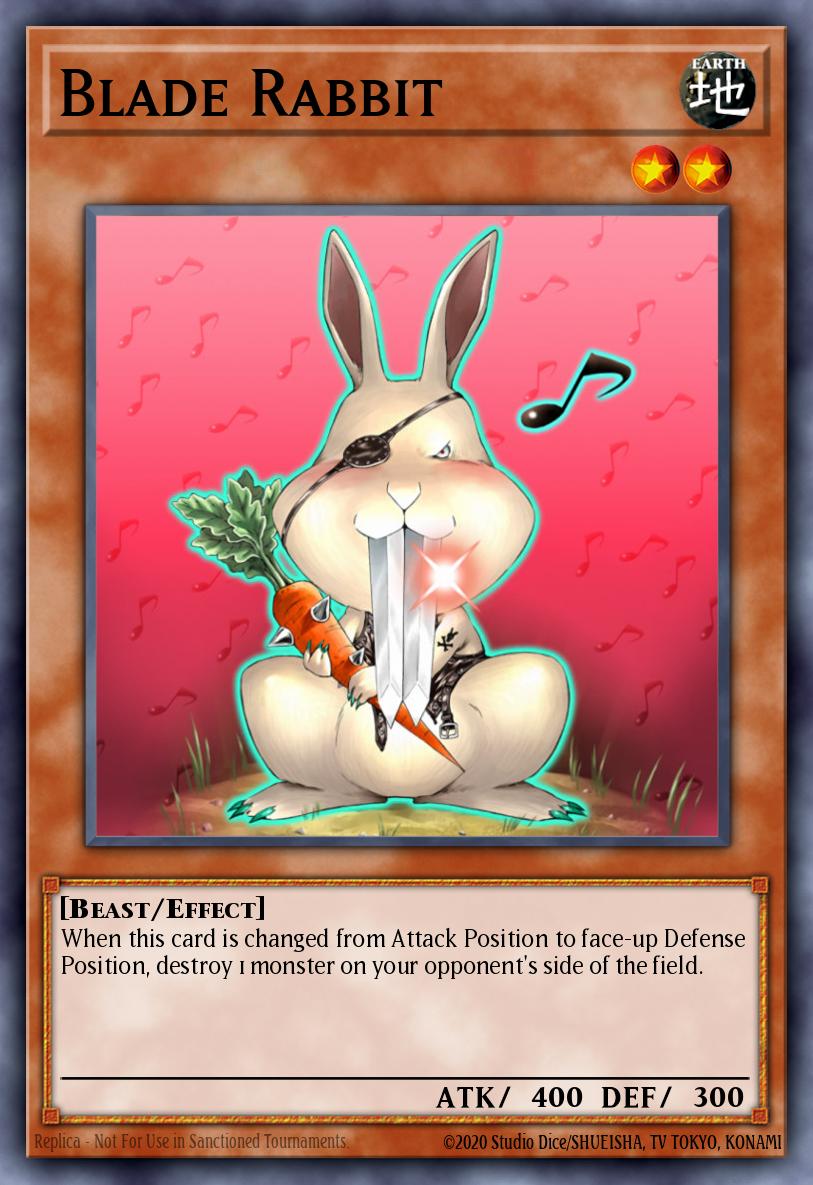 Blade Rabbit Yu-Gi-Oh card