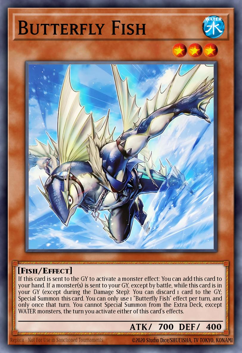 Butterfly Fish Yu-Gi-Oh card