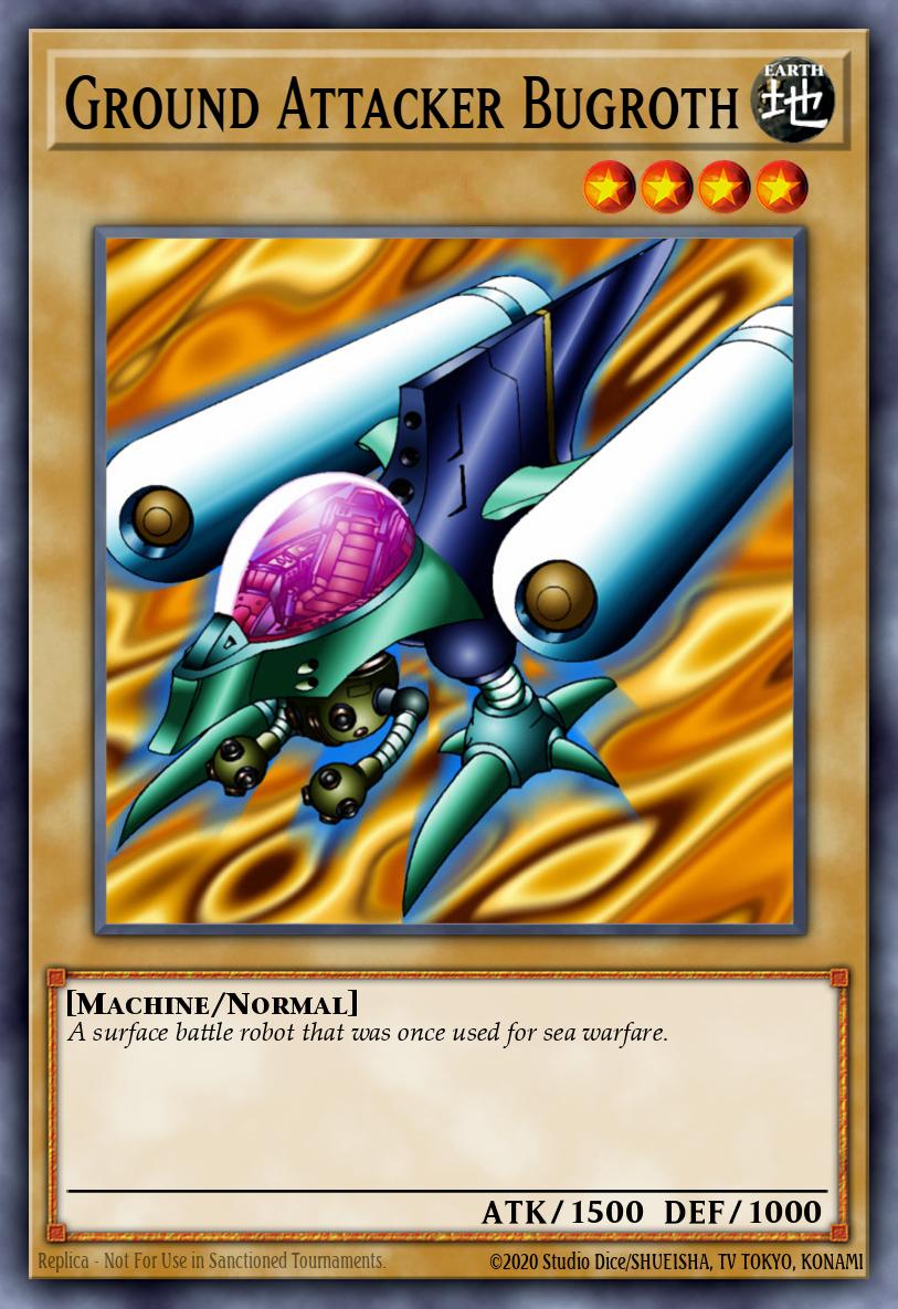 Ground Attacker Bugroth Yu-Gi-Oh card
