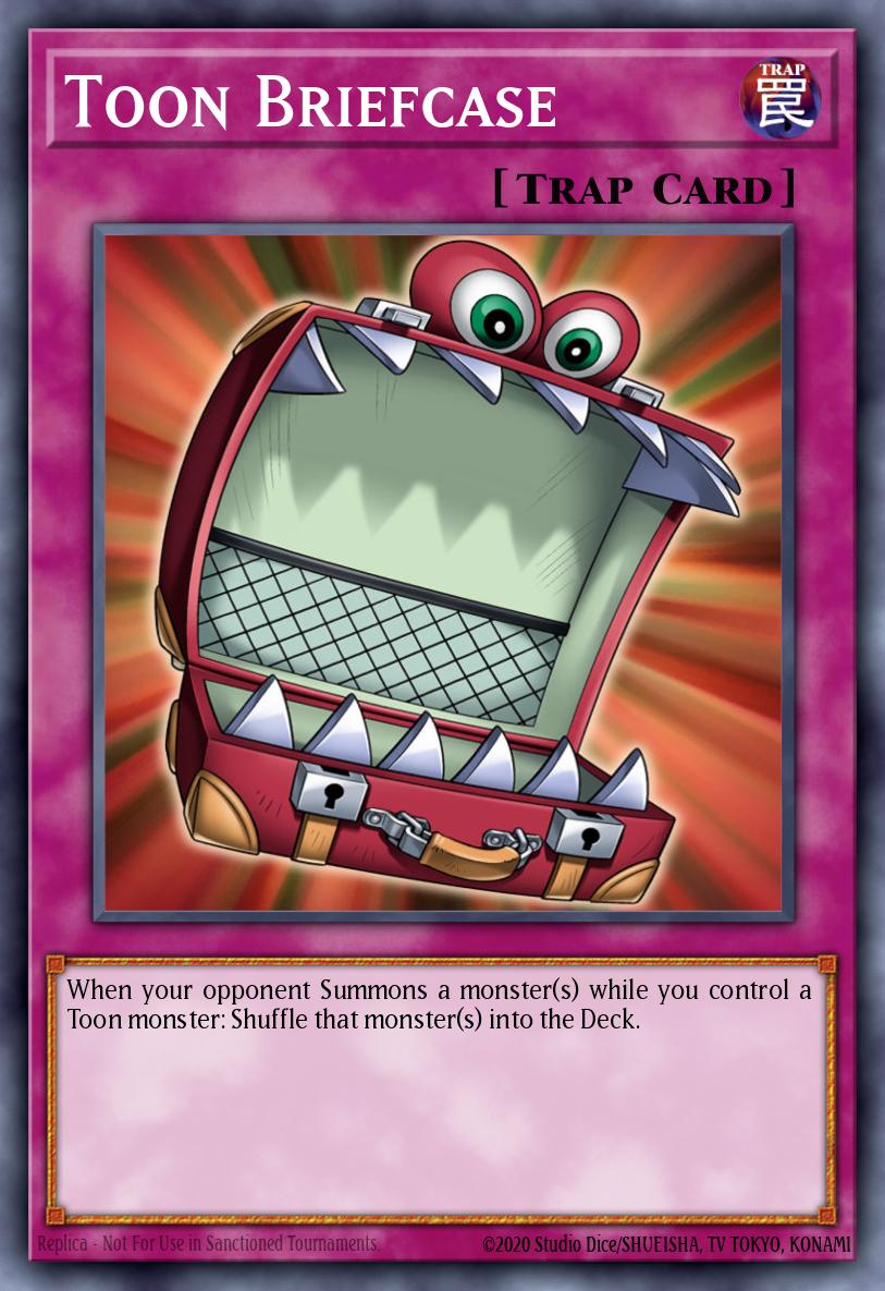 Toon Briefcase Yu-Gi-Oh card