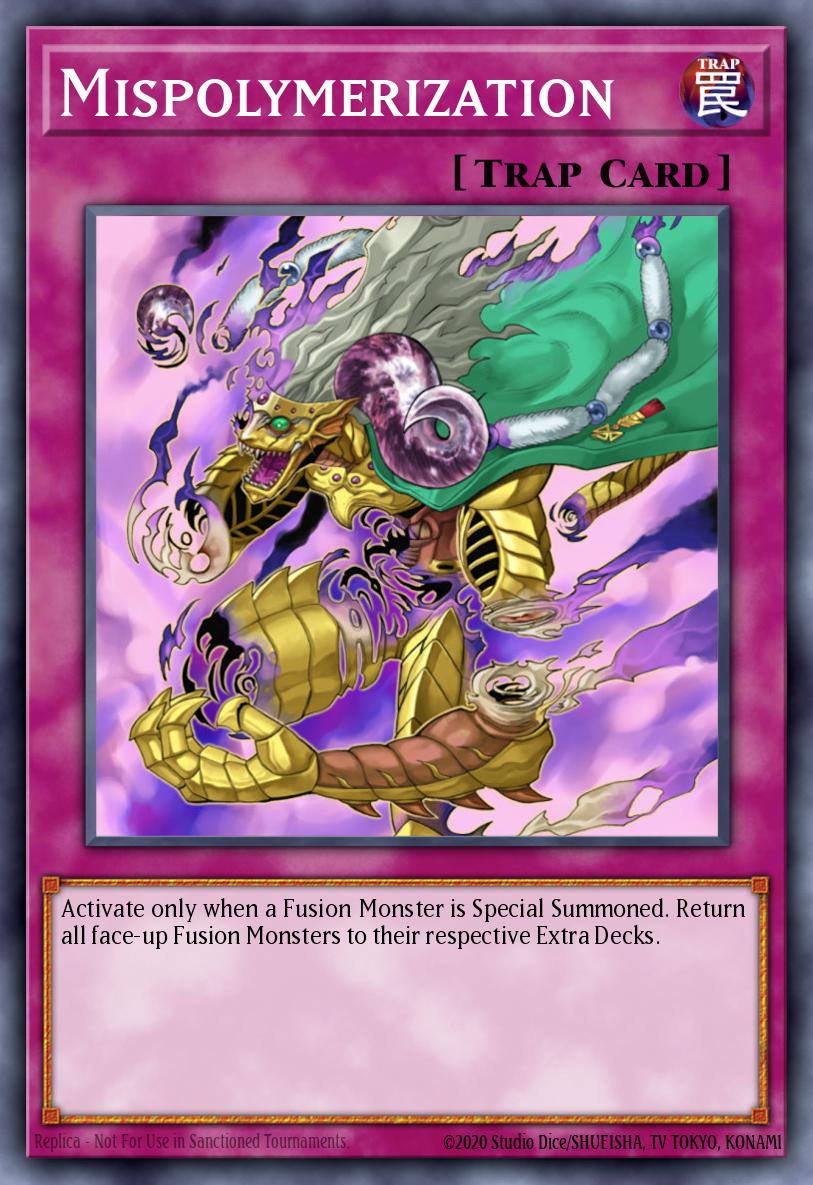 Mispolymerization Yu-Gi-Oh card