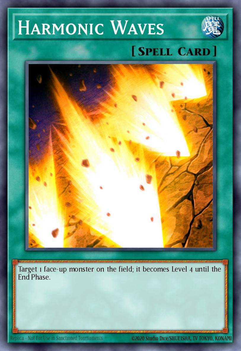 Harmonic Waves Yu-Gi-Oh card