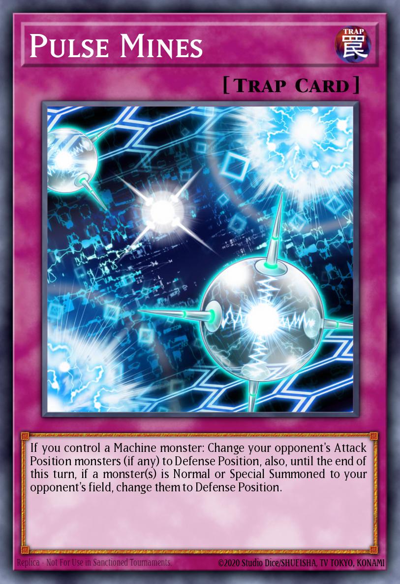 Pulse Mines Yu-Gi-Oh card