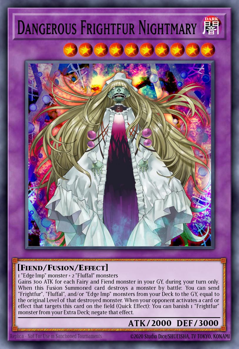 Dangerous Frightfur Nightmary Yu-Gi-Oh card