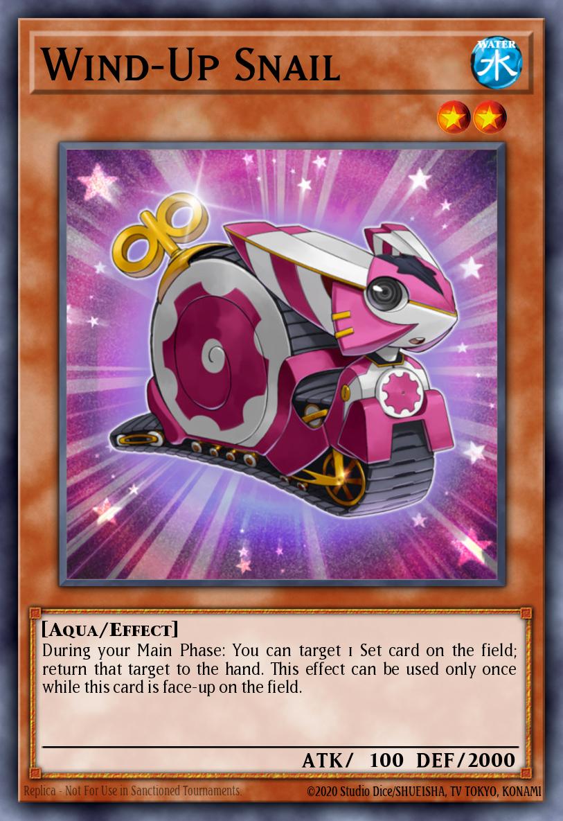 Wind-Up Snail Yu-Gi-Oh card