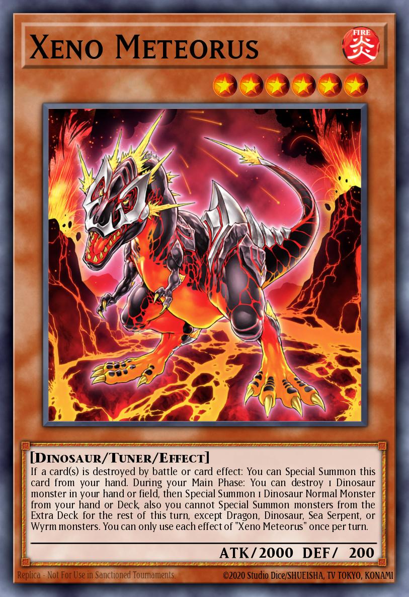 Xeno Meteorus Yu-Gi-Oh card