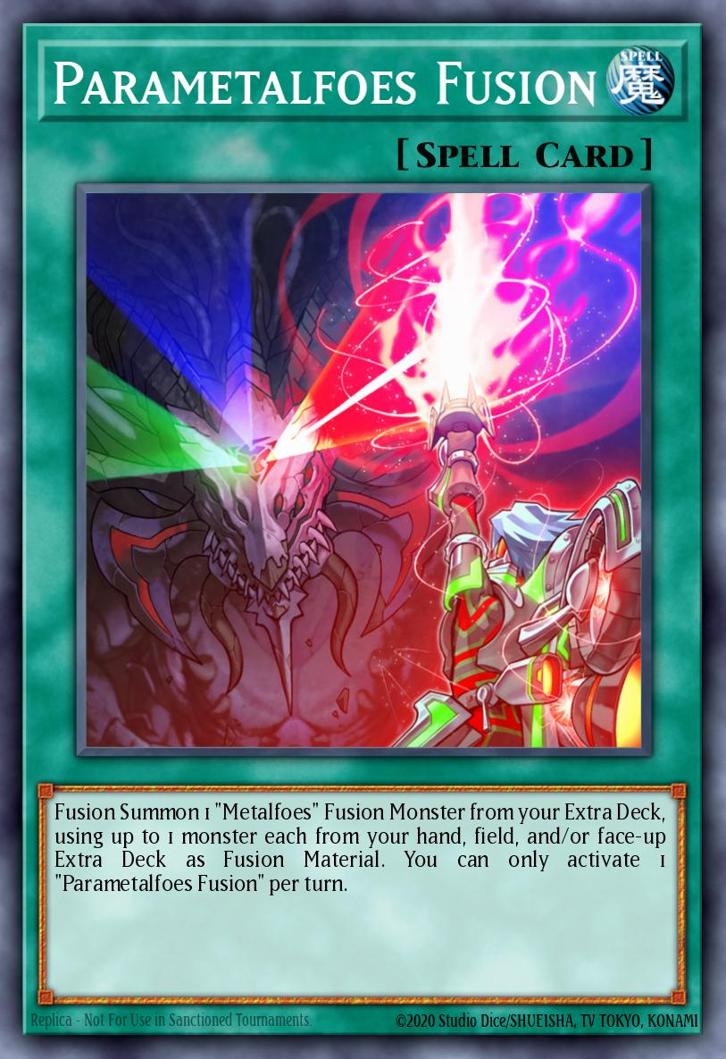 Parametalfoes Fusion Yu-Gi-Oh card